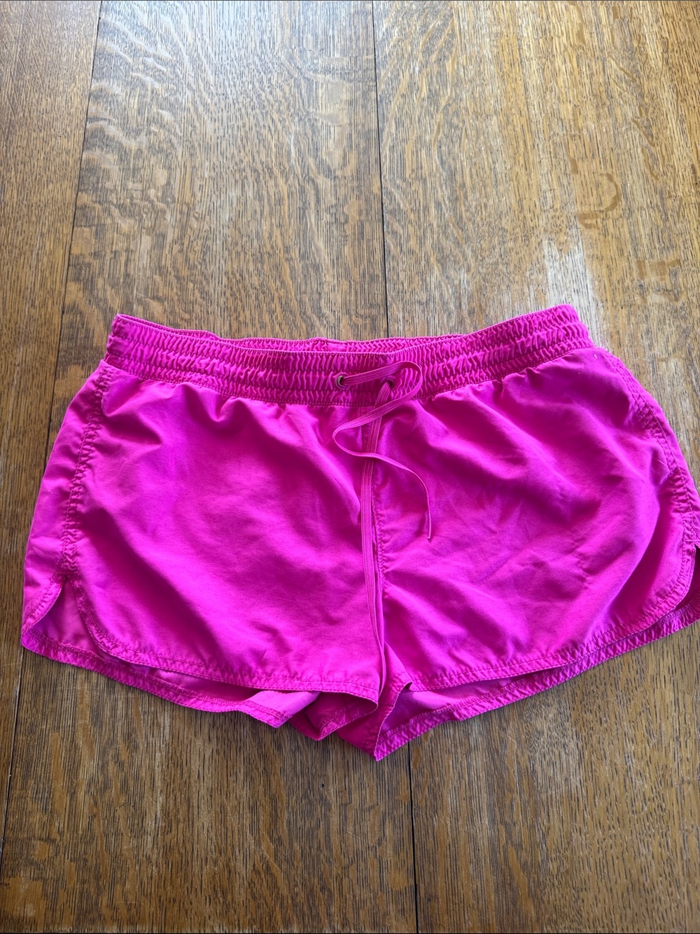 Old Navy Bright Hot Pink Athletic Drawstring Shorts